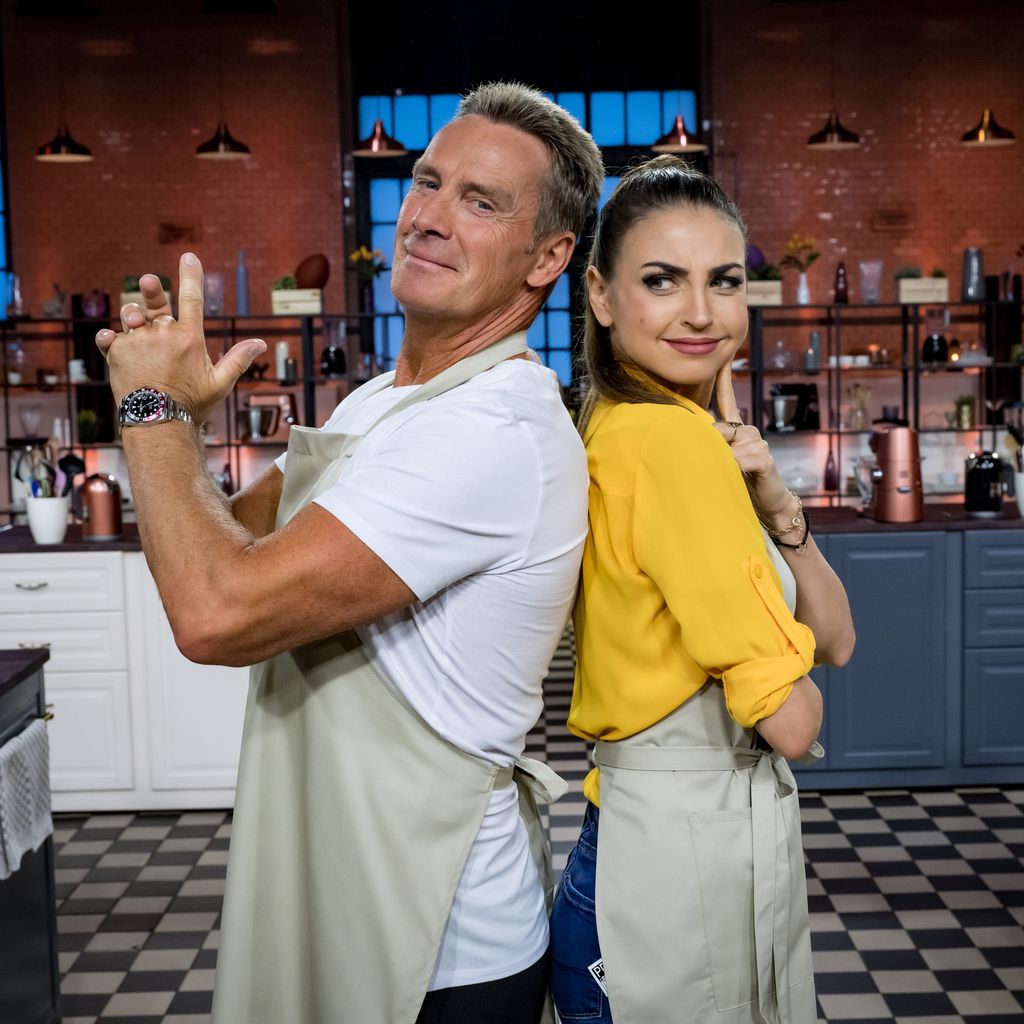 Jürgen Milski und Ekaterina Leonova bei "Das große Promibacken"