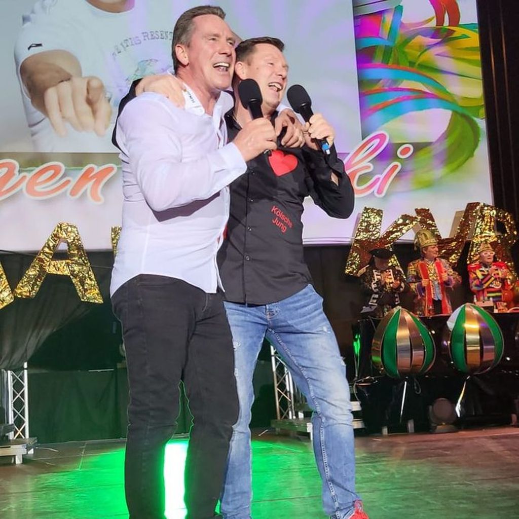 Jürgen Milski mit seinem Bruder Peter