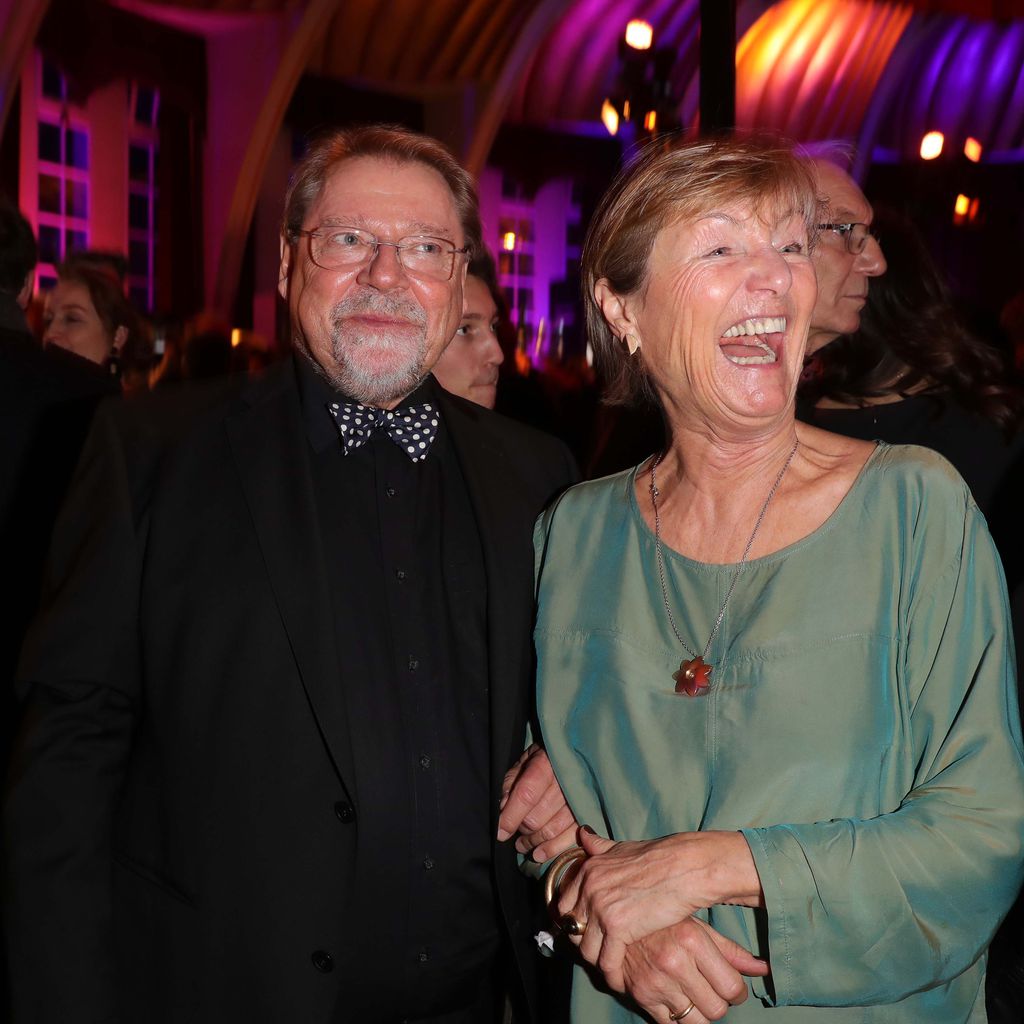 Jürgen von der Lippe mit seiner Frau Anne Dohrenkamp im Januar 2019 in Düsseldorf