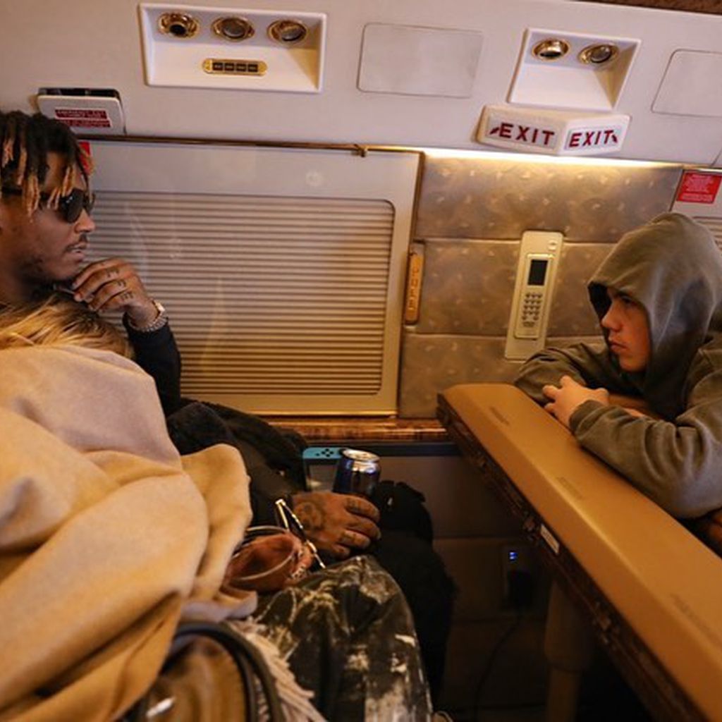 Juice Wrld und The Kid Laroi im Privatjet