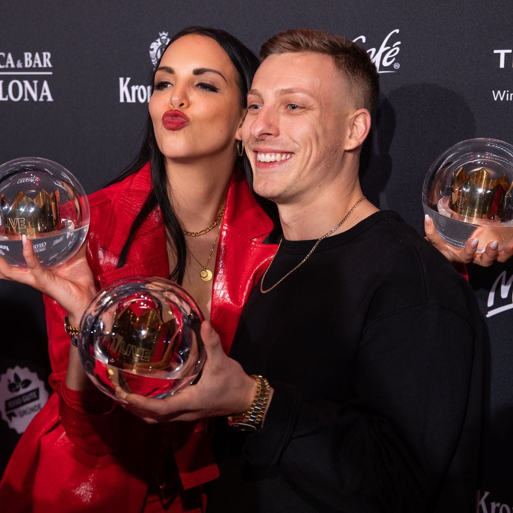 Juju und Felix Lobrecht bei der 1Live Krone 2019