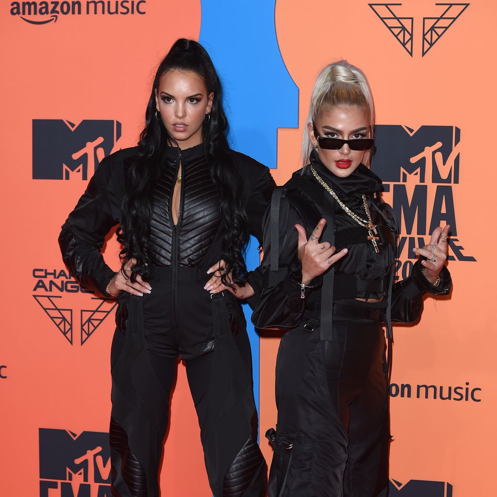 Juju und Loredana bei den MTV EMAs