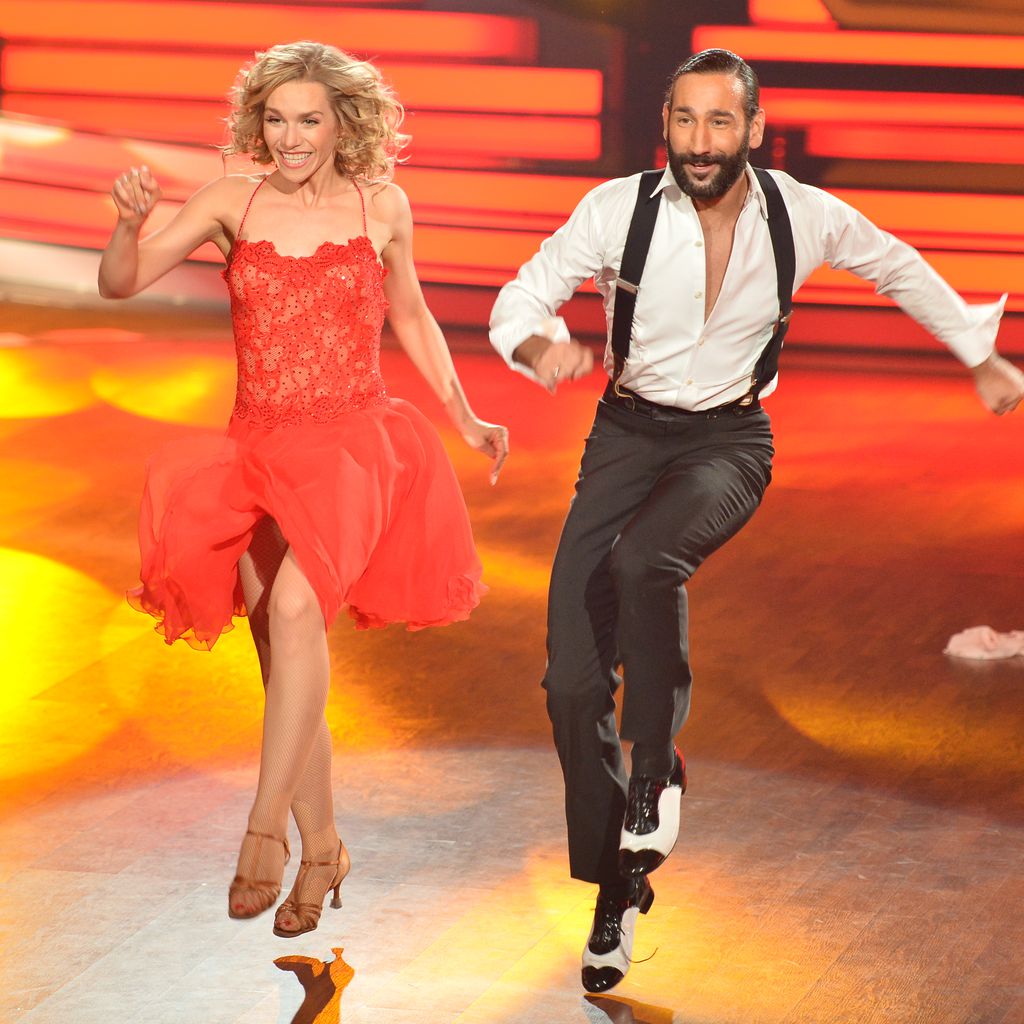Julia Dietze mit Massimo Sinató bei der siebten "Let's Dance"-Show