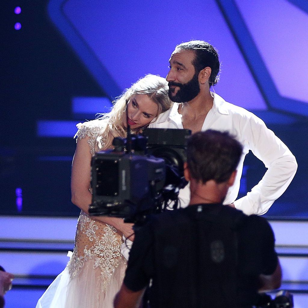 Julia Dietze und Massimo Sinató bei der "Let's Dance"-Entscheidung