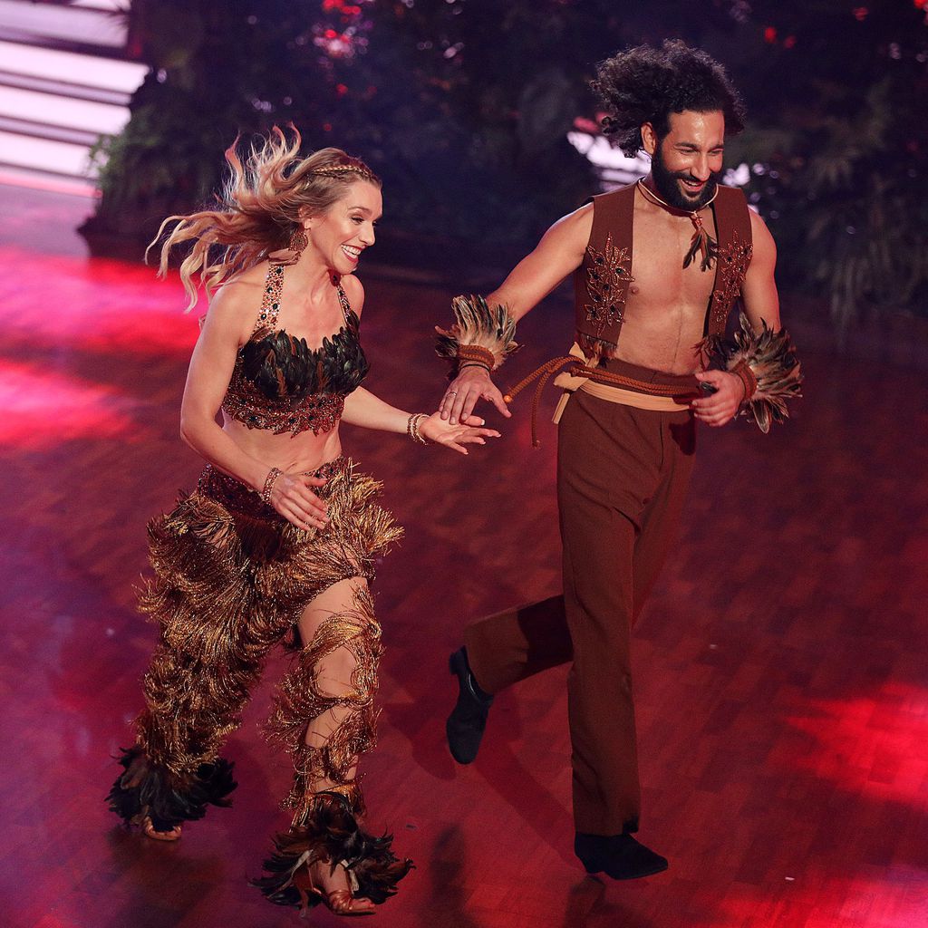 Julia Dietze und Massimo Sintó bei "Let's Dance", 2018