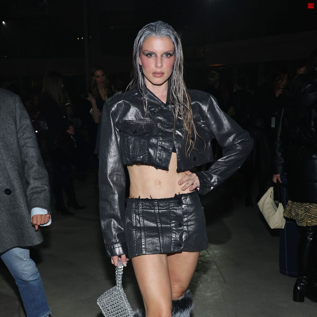 Julia Fox auf der New York Fashion Week, Februar 2023