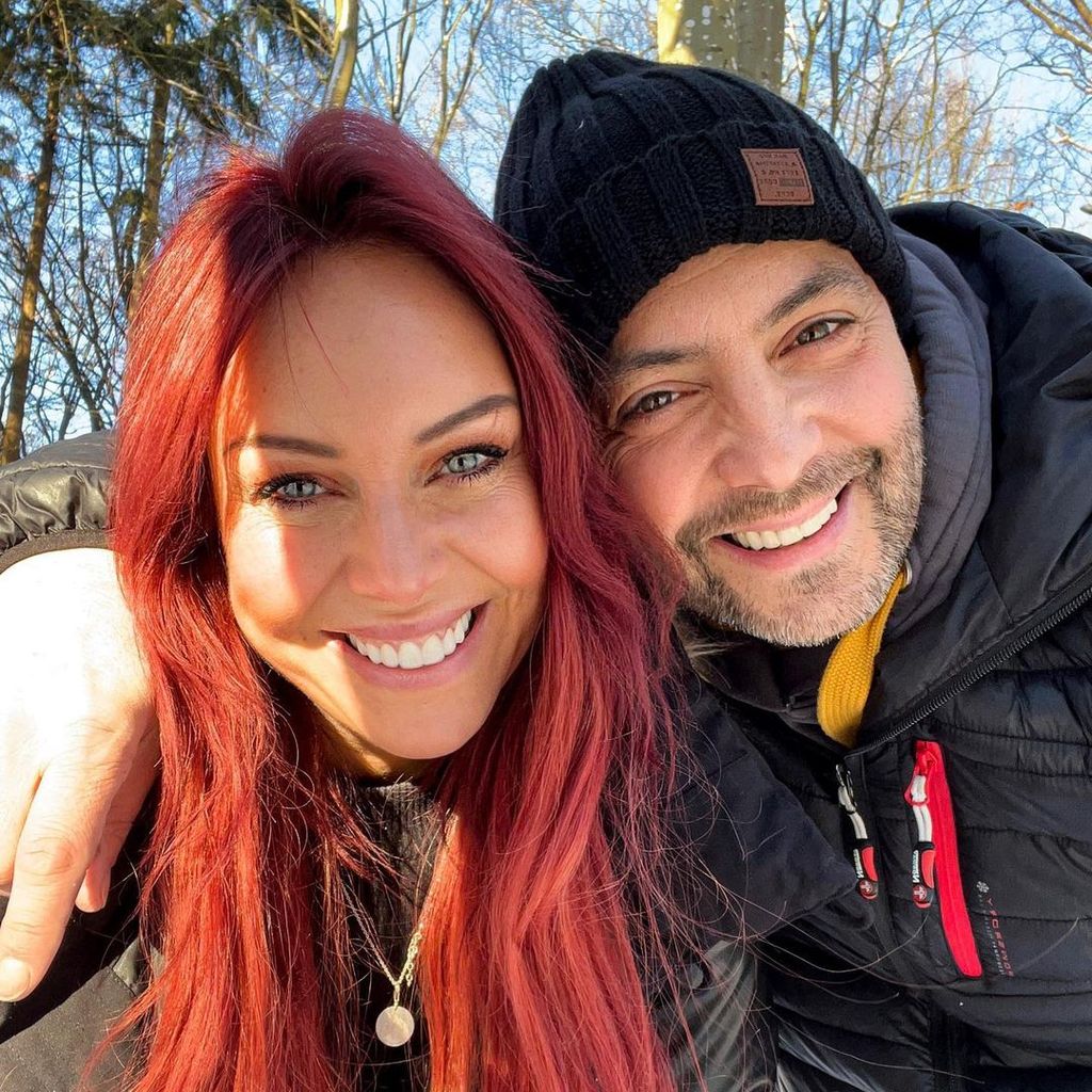 Julia Holz mit ihrem Partner Iwan im Januar 2022