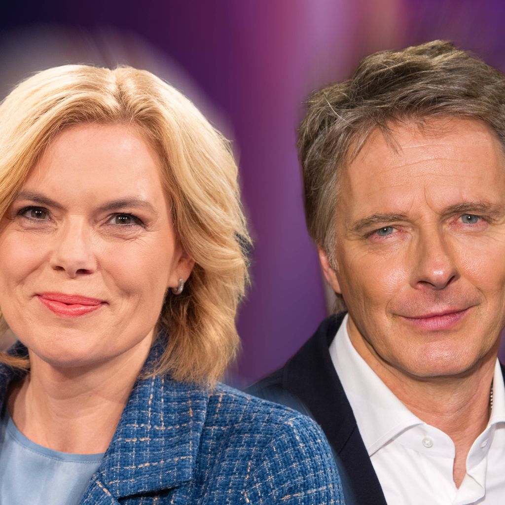 Julia Klöckner und Jörg Pilawa
