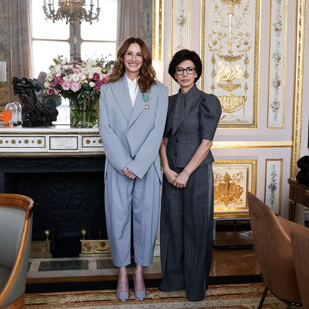 Julia Roberts und Rachida Dati in Paris 2025