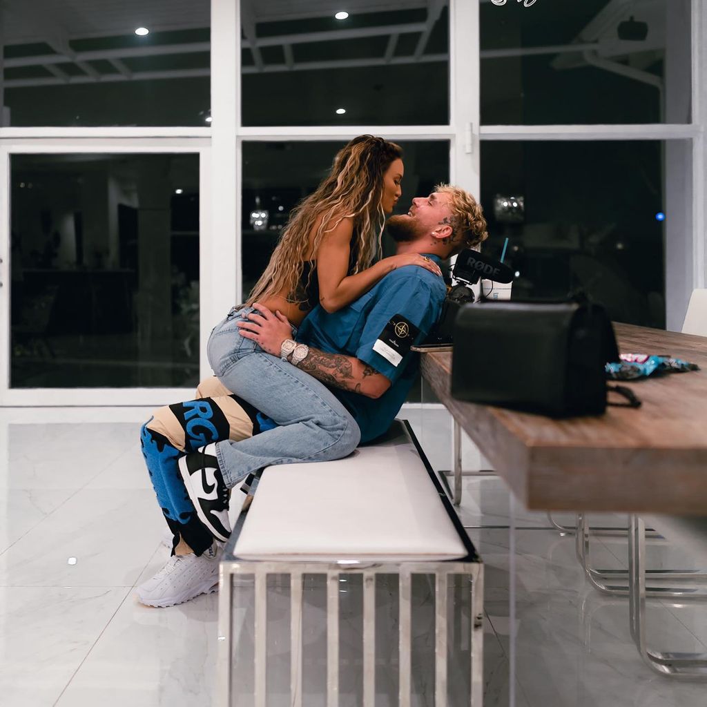 Julia Rose und Jake Paul im April 2022