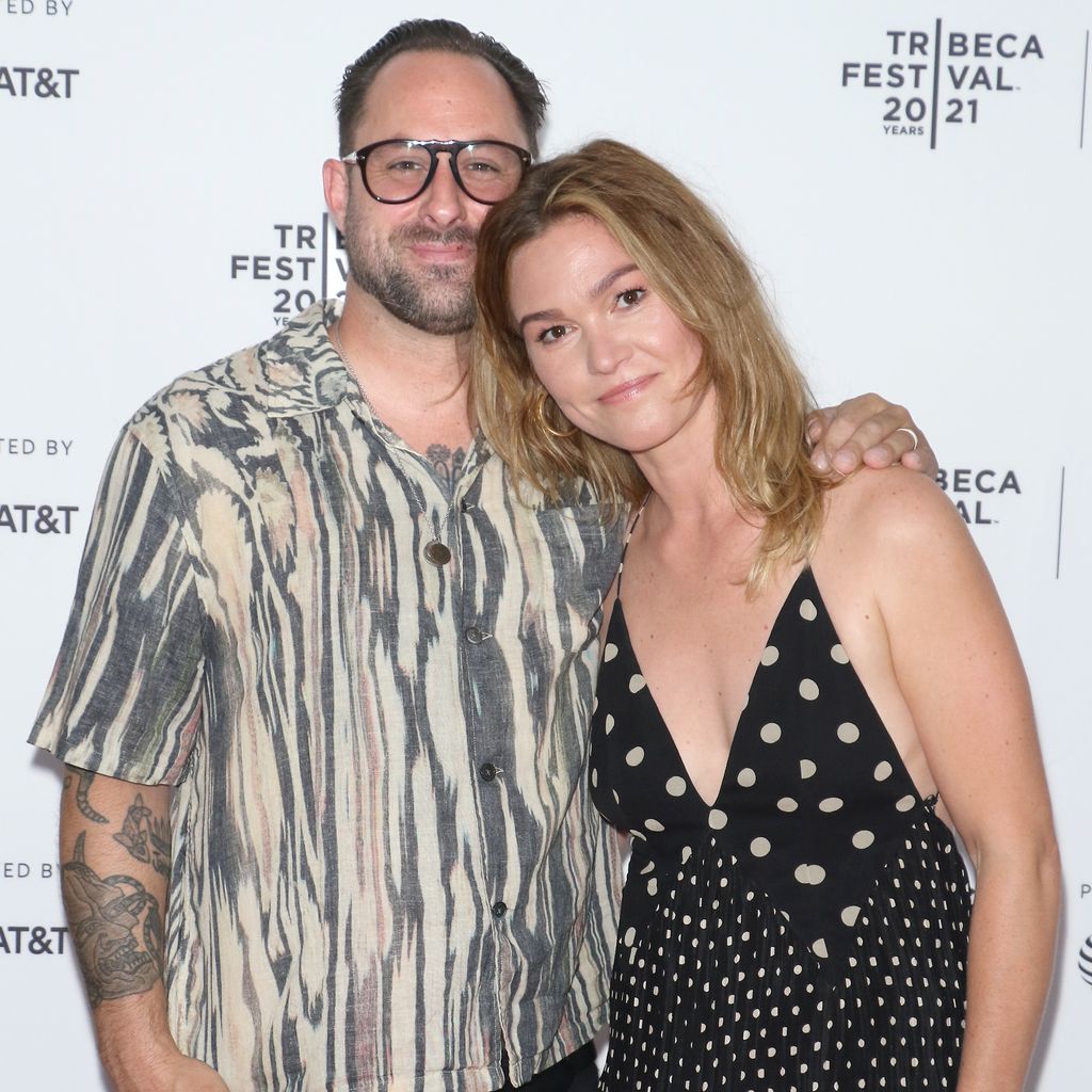 Julia Stiles mit ihrem Mann Preston J. Cook, Juli 2021