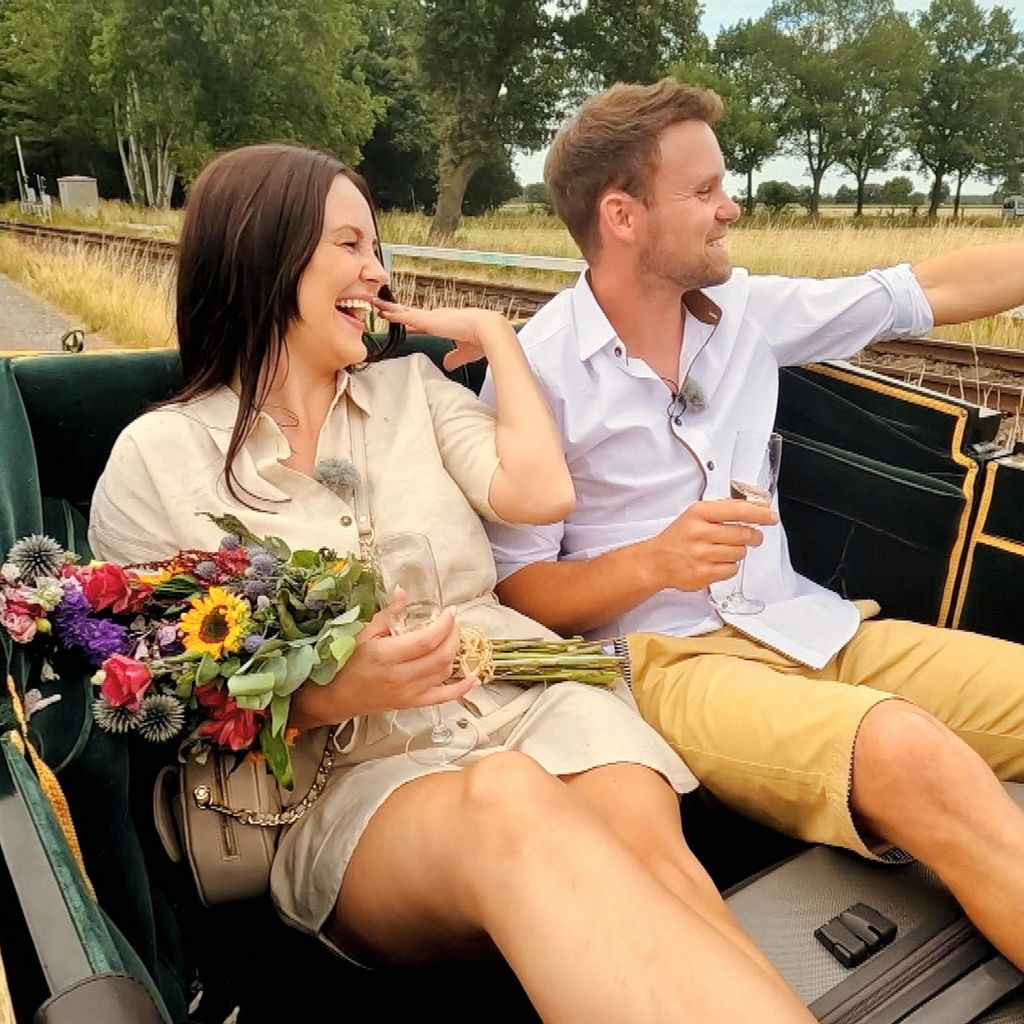 Julia und André bei "Bauer sucht Frau"