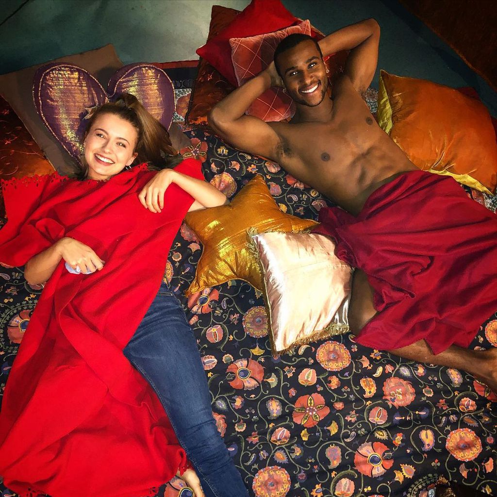 Julia Wiedemann und Tijan Njie