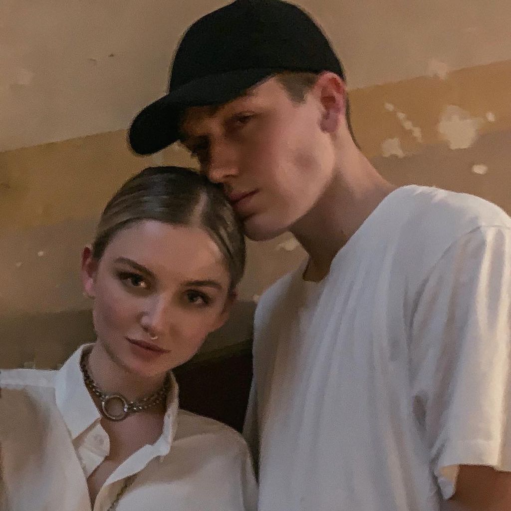 Julia Wulf mit ihrem Ex