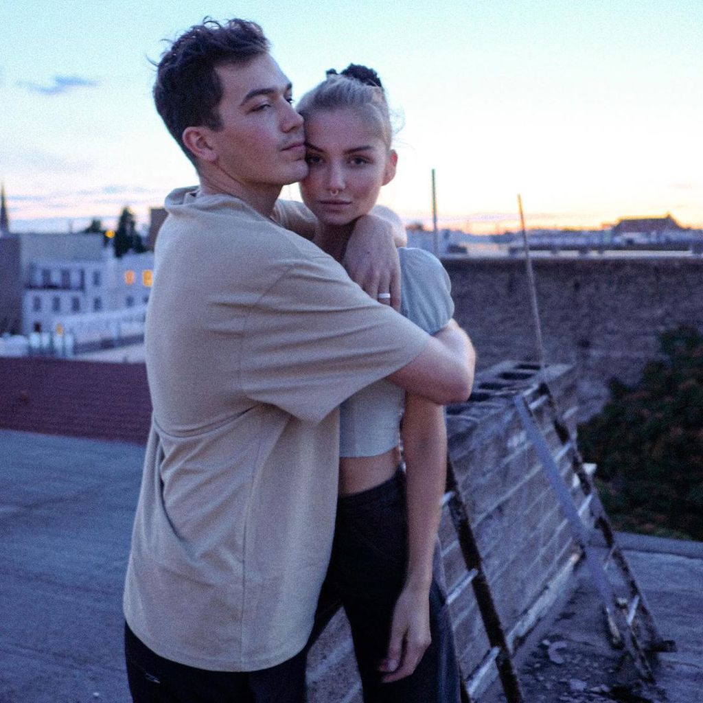 Julia Wulf mit ihrem Ex Nis