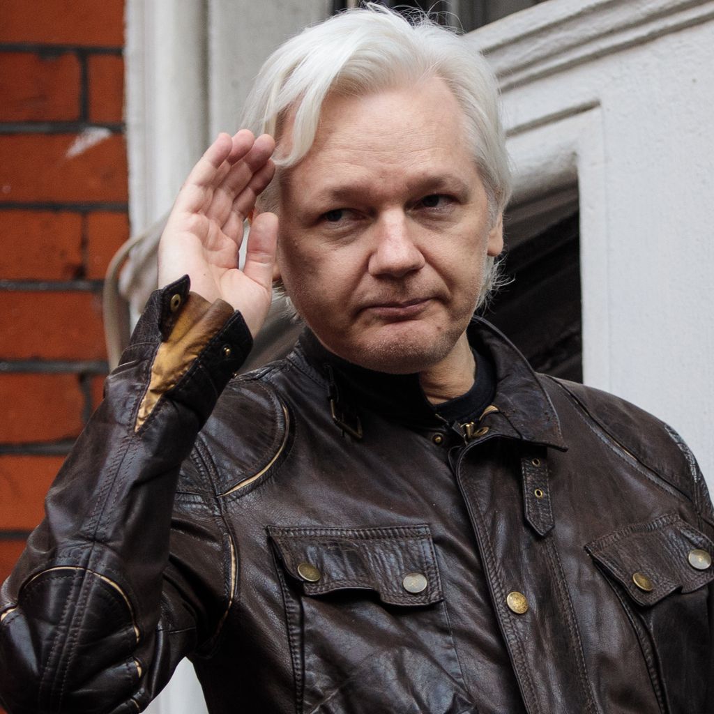 Julian Assange im Mai 2017