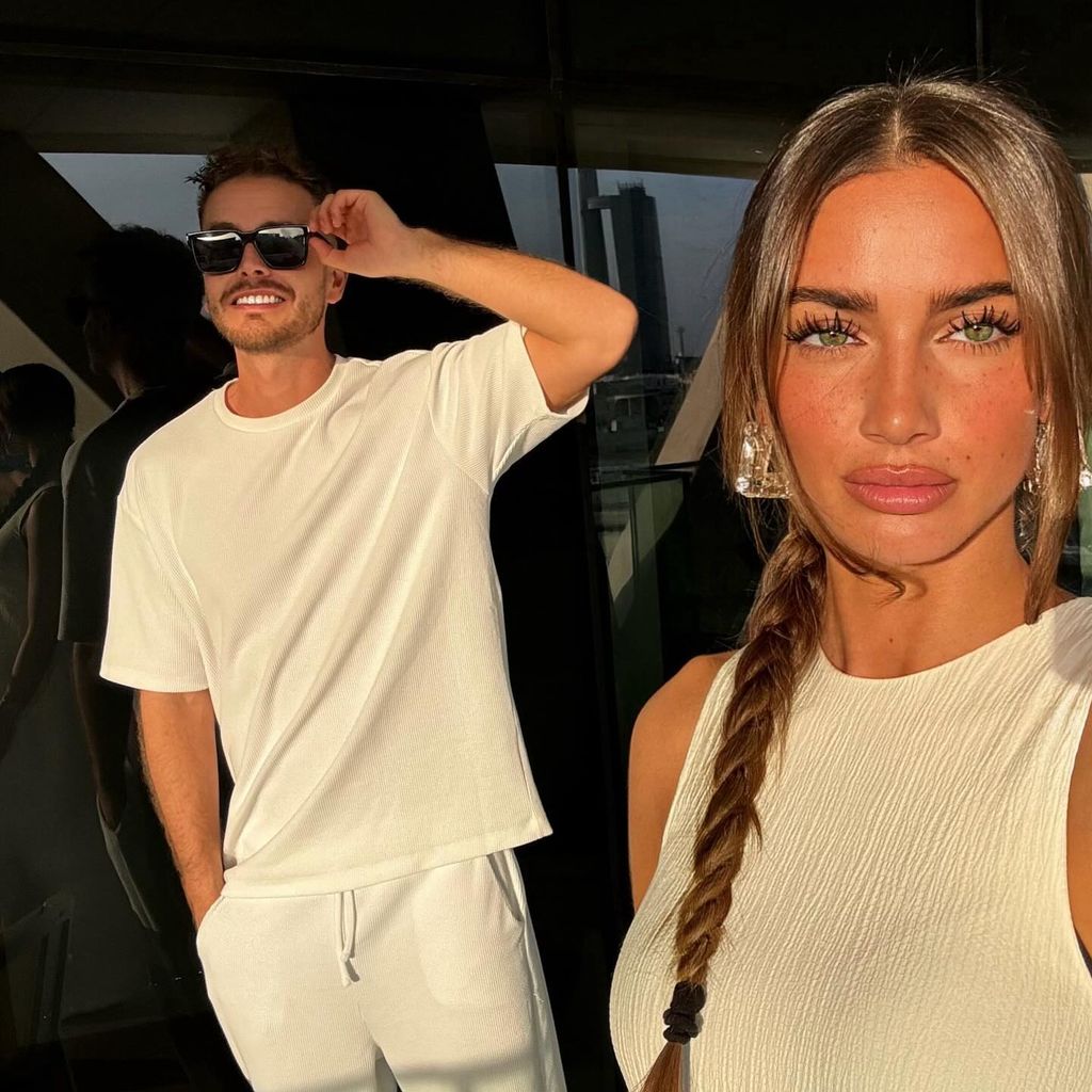 Julian Claßen und Tanja Makarić in Abu Dhabi