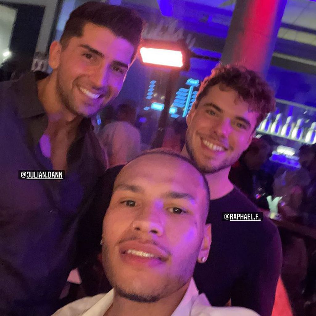 Julian Dannemann, Jonathan Steinig und Raphael Fasching, "Die Bachelorette"-Teilnehmer 2021