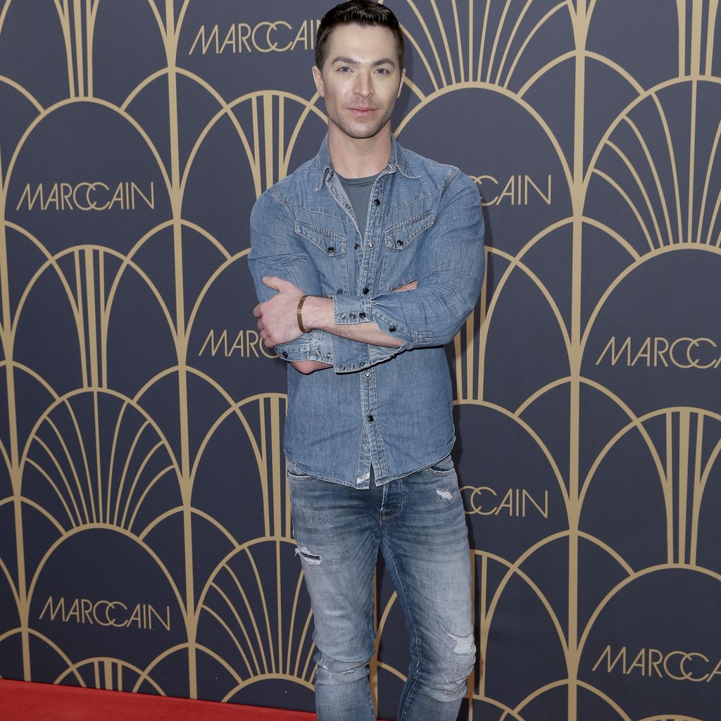 Julian David bei der Marc Cain Modenschau