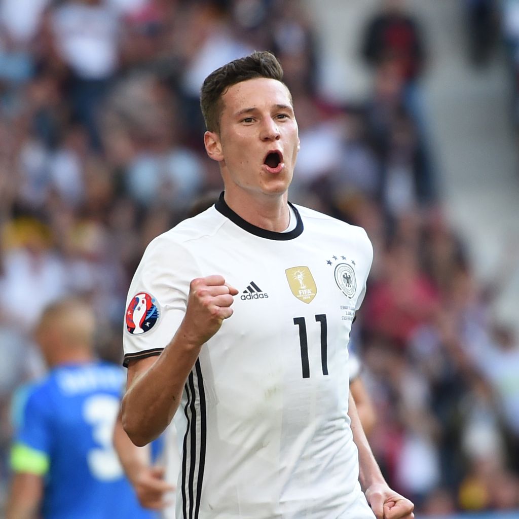 Julian Draxler beim EM-Spiel Deutschland gegen Slowakei