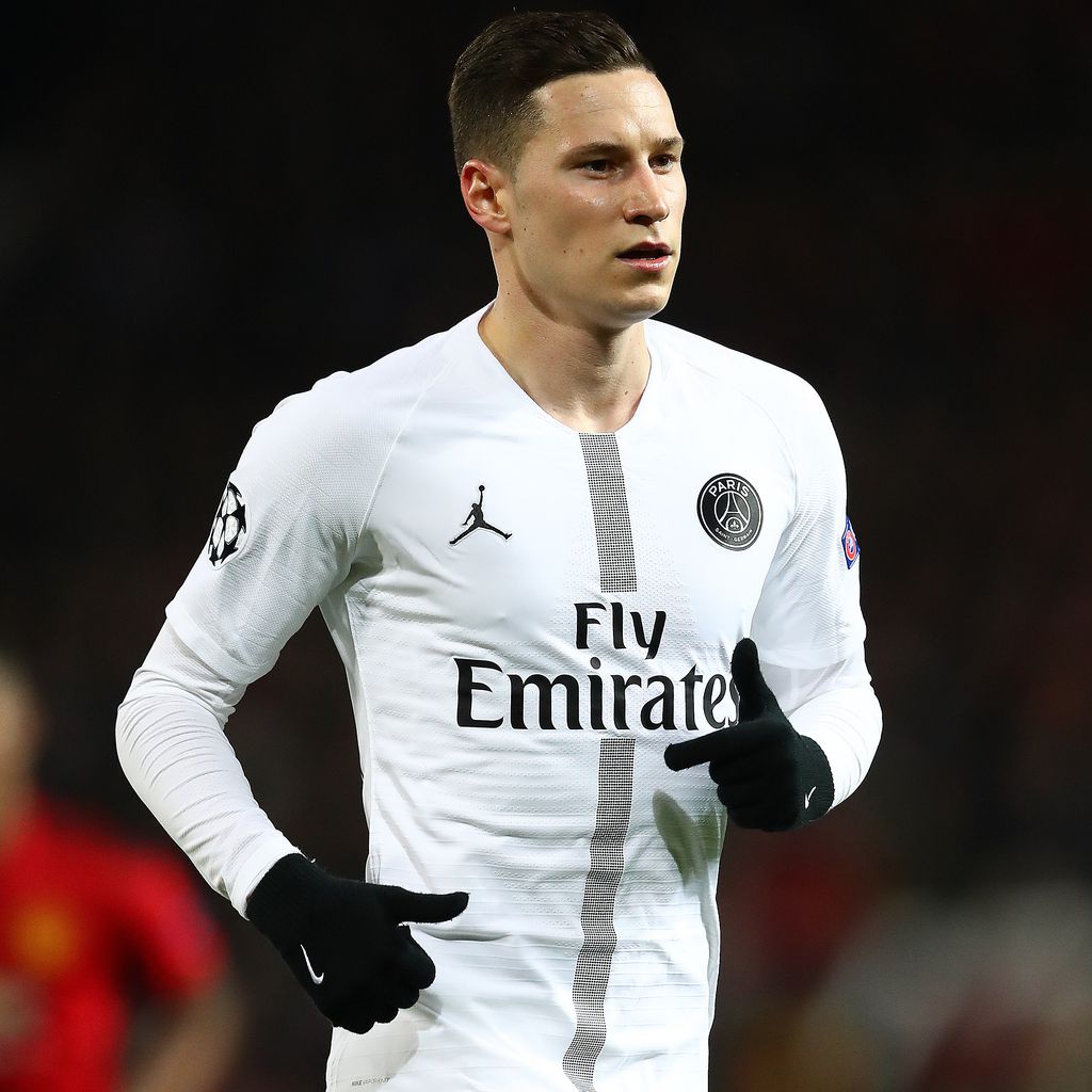 Julian Draxler im Februar 2019 in Manchester