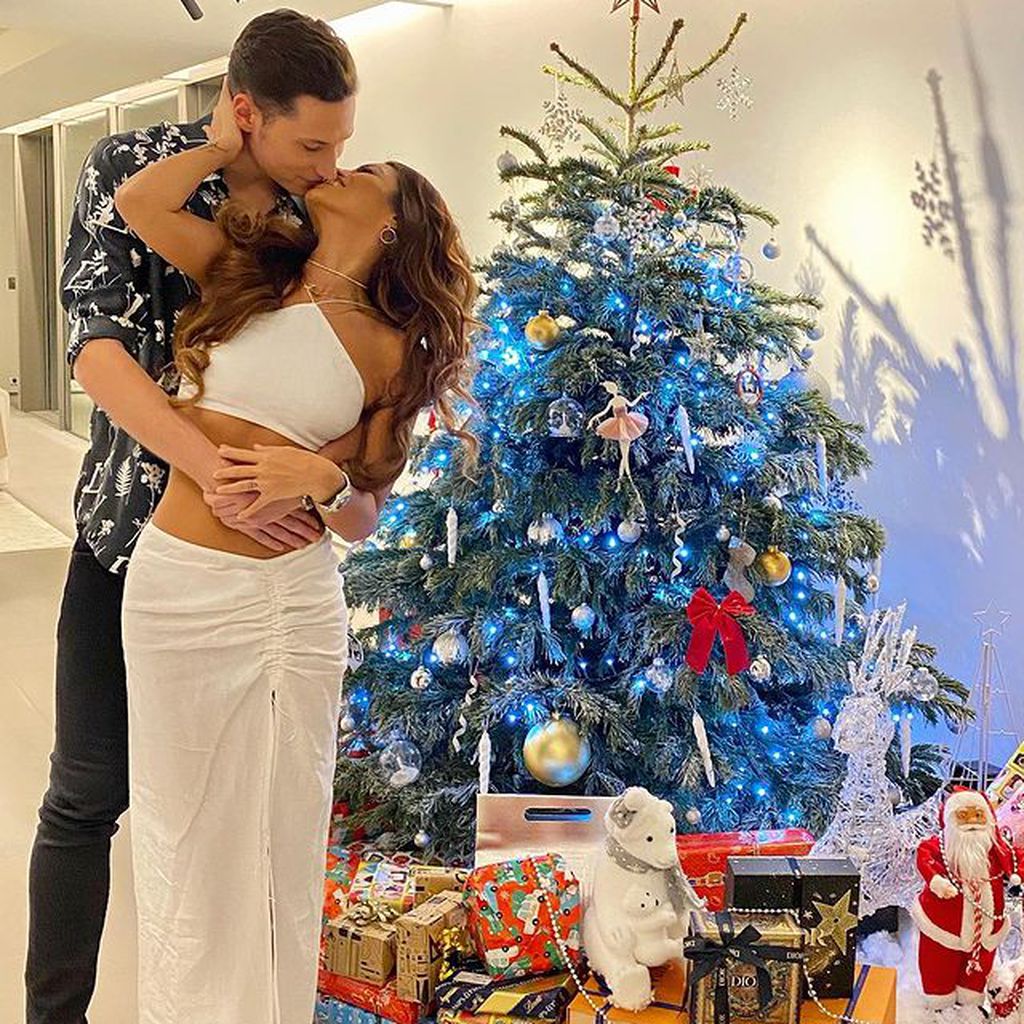 Julian Draxler und Sethanie Taing, Dezember 2020