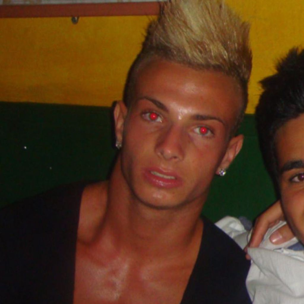 Julian Evangelos als Teenager