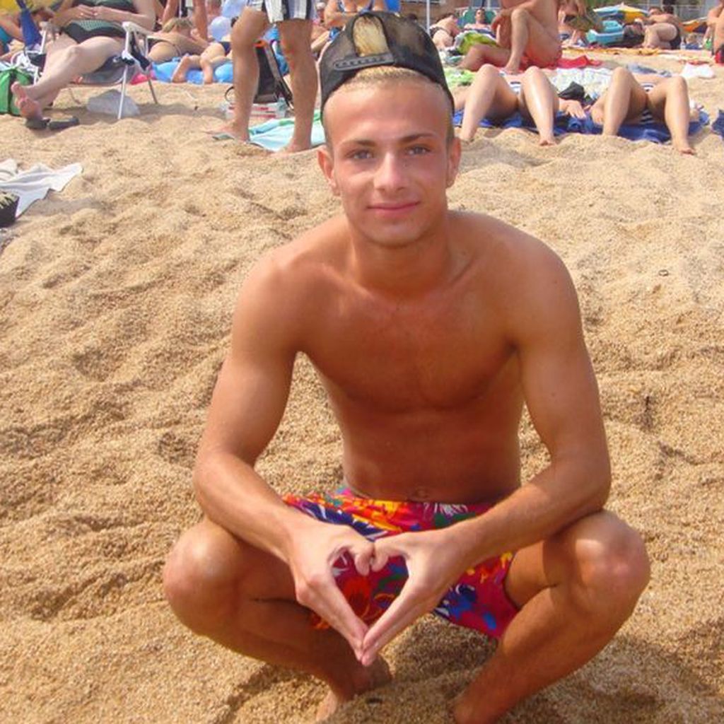 Julian Evangelos als Teenager