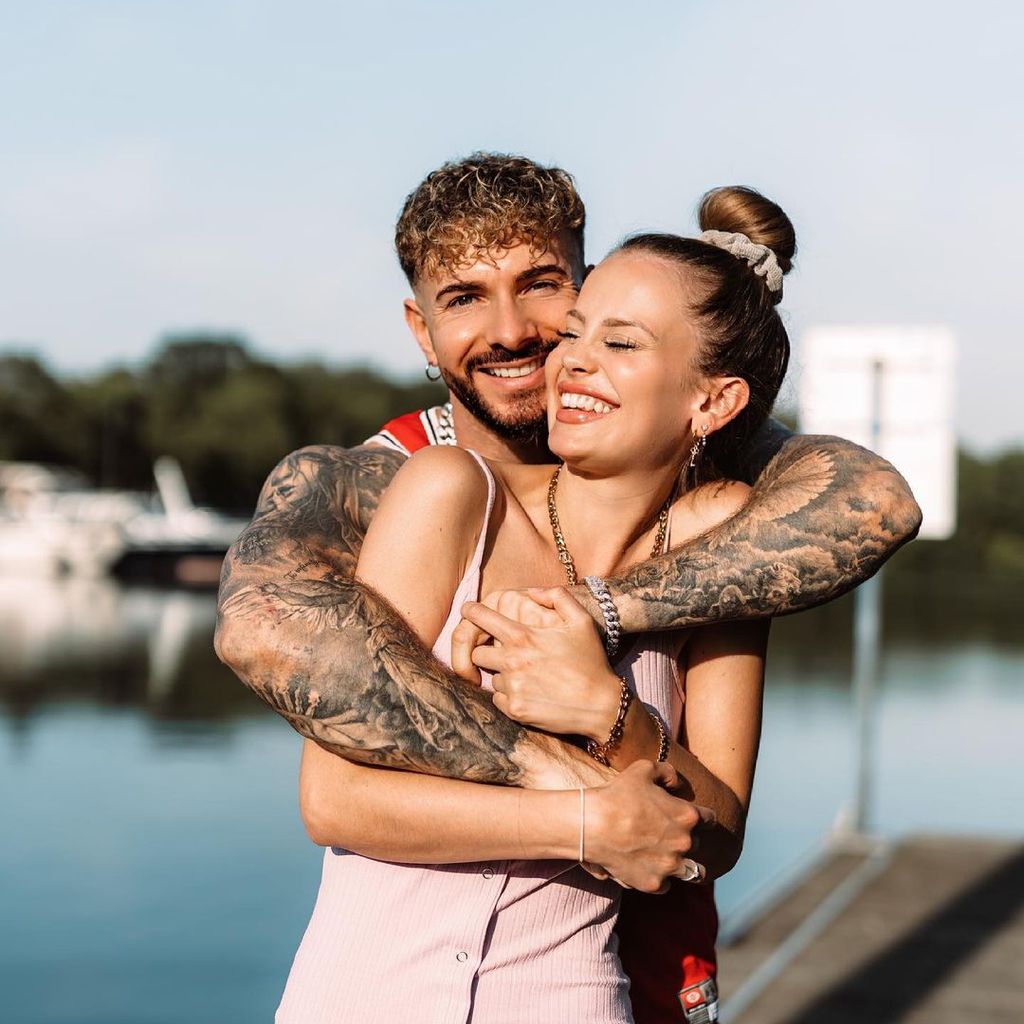 Julian Evangelos und Stephanie Schmitz