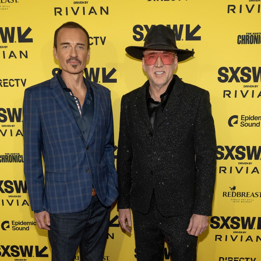 Julian McMahon und Nicolas Cage, März 2025