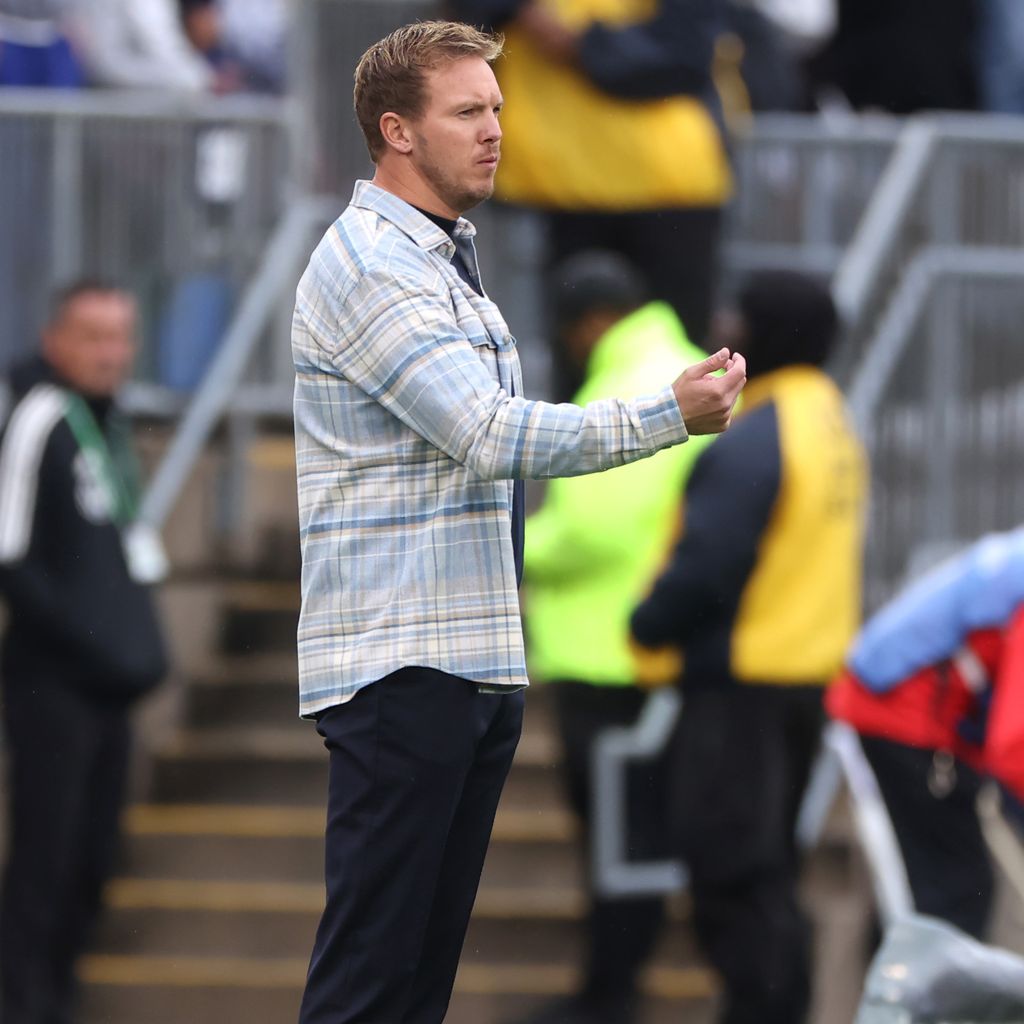 Julian Nagelsmann beim Freundschaftsspiel gegen die USA