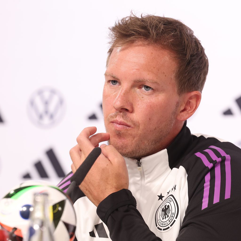 Julian Nagelsmann bei einer DFB-Pressekonferenz im Mai 2024