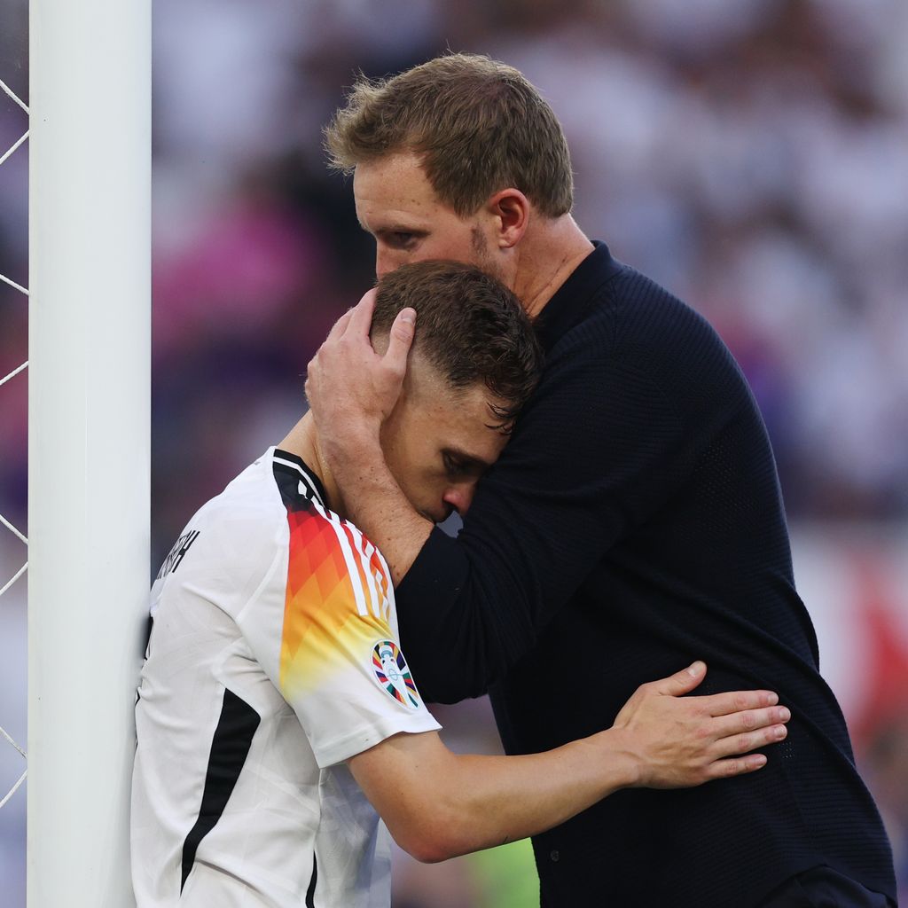 Joshua Kimmich und Julian Nagelsmann, 2024