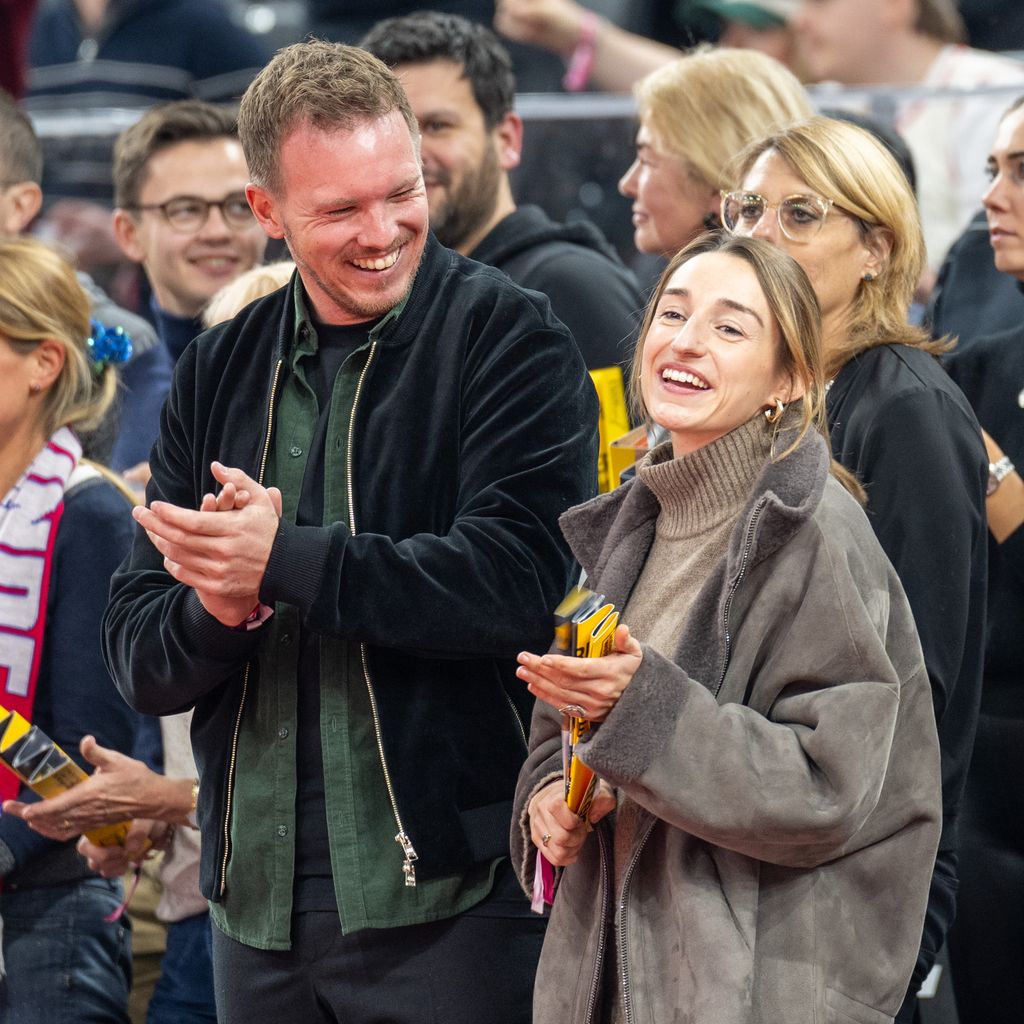 Julian Nagelsmann und Lena Wurzenberger im Dezember 2024
