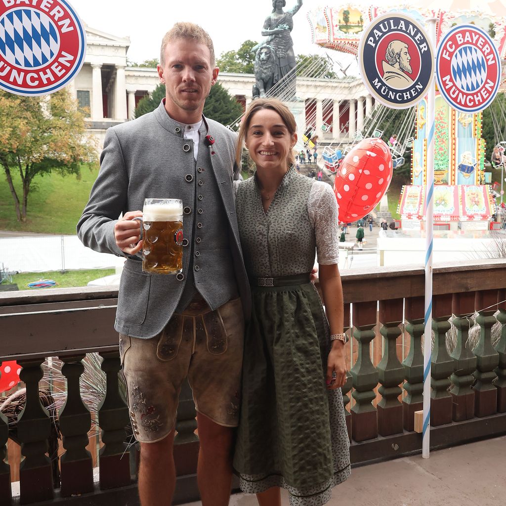 Julian Nagelsmann und Lena Wurzenberger im September 2022