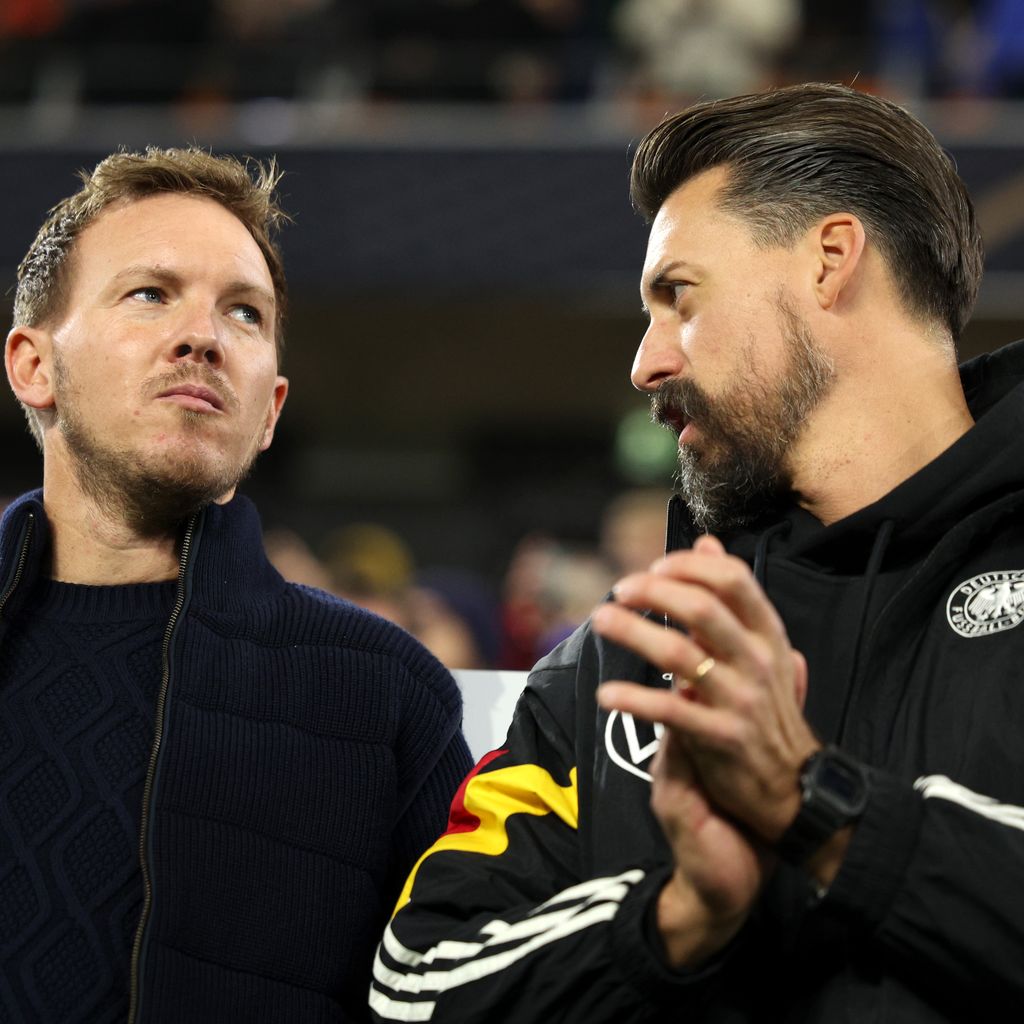 Julian Nagelsmann und Sandro Wagner, November 2024