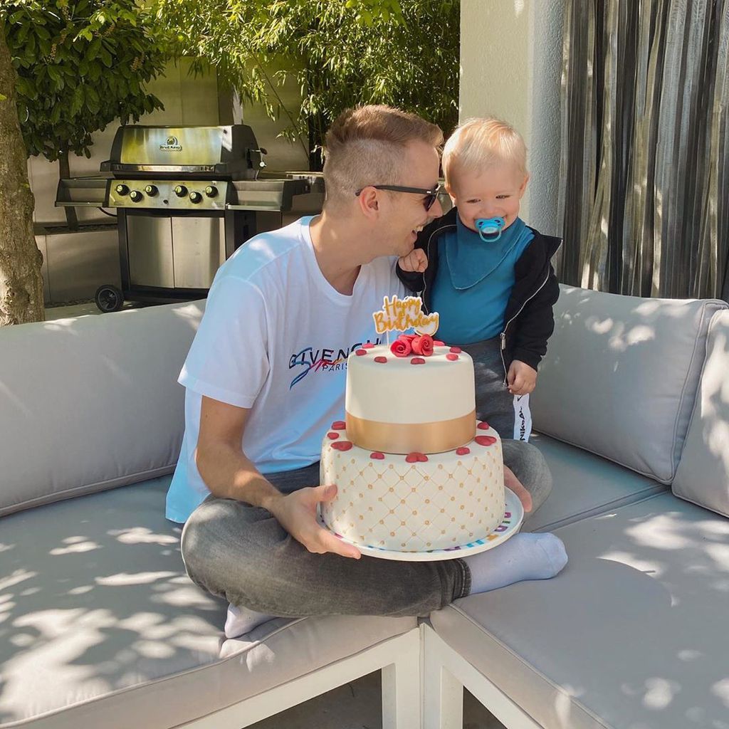 Julian und Lio Claßen an Julians Geburtstag