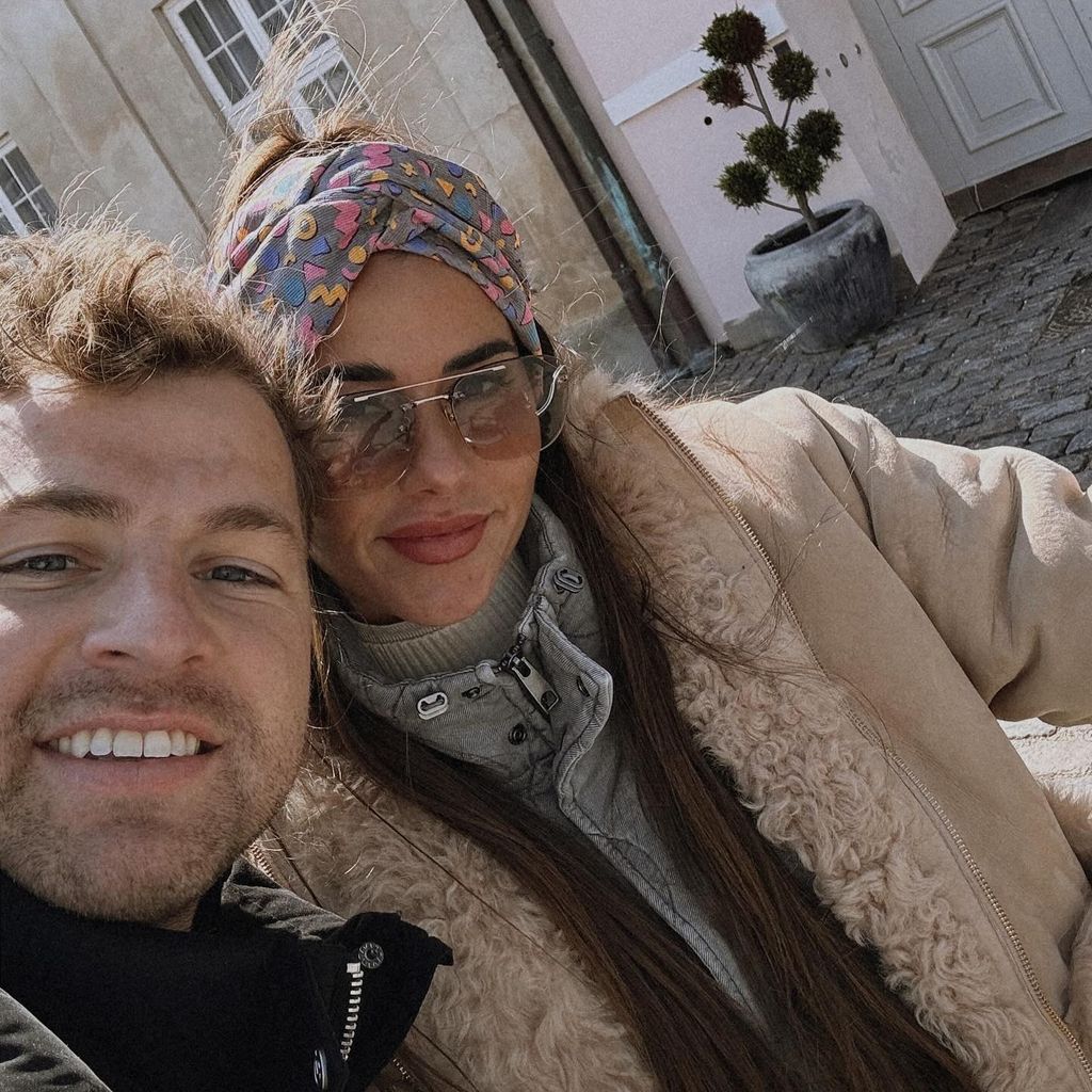 Julian und Sarah Engels im April 2024