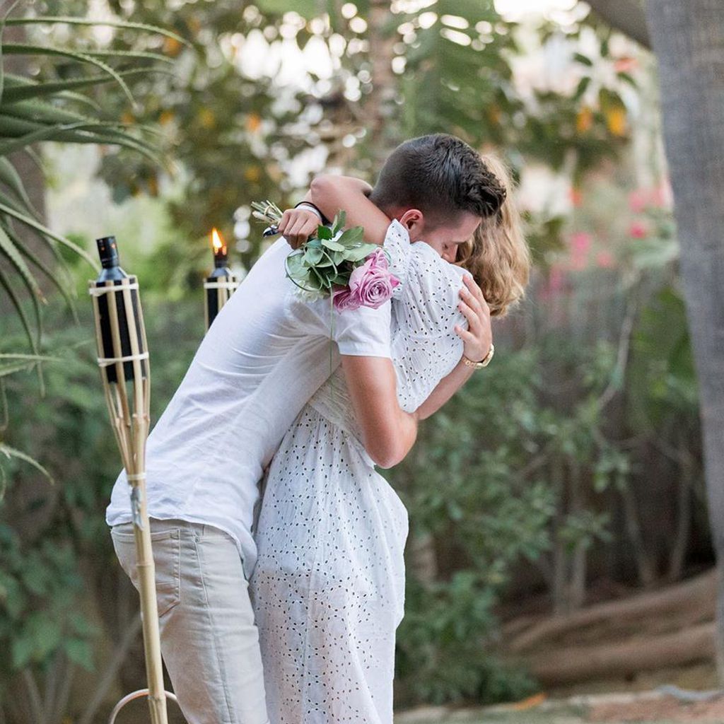 Julian Weigl und Sarah Richmond