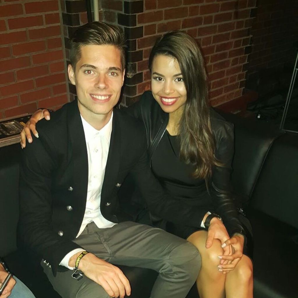 Julian Weigl und Sarah Richmond