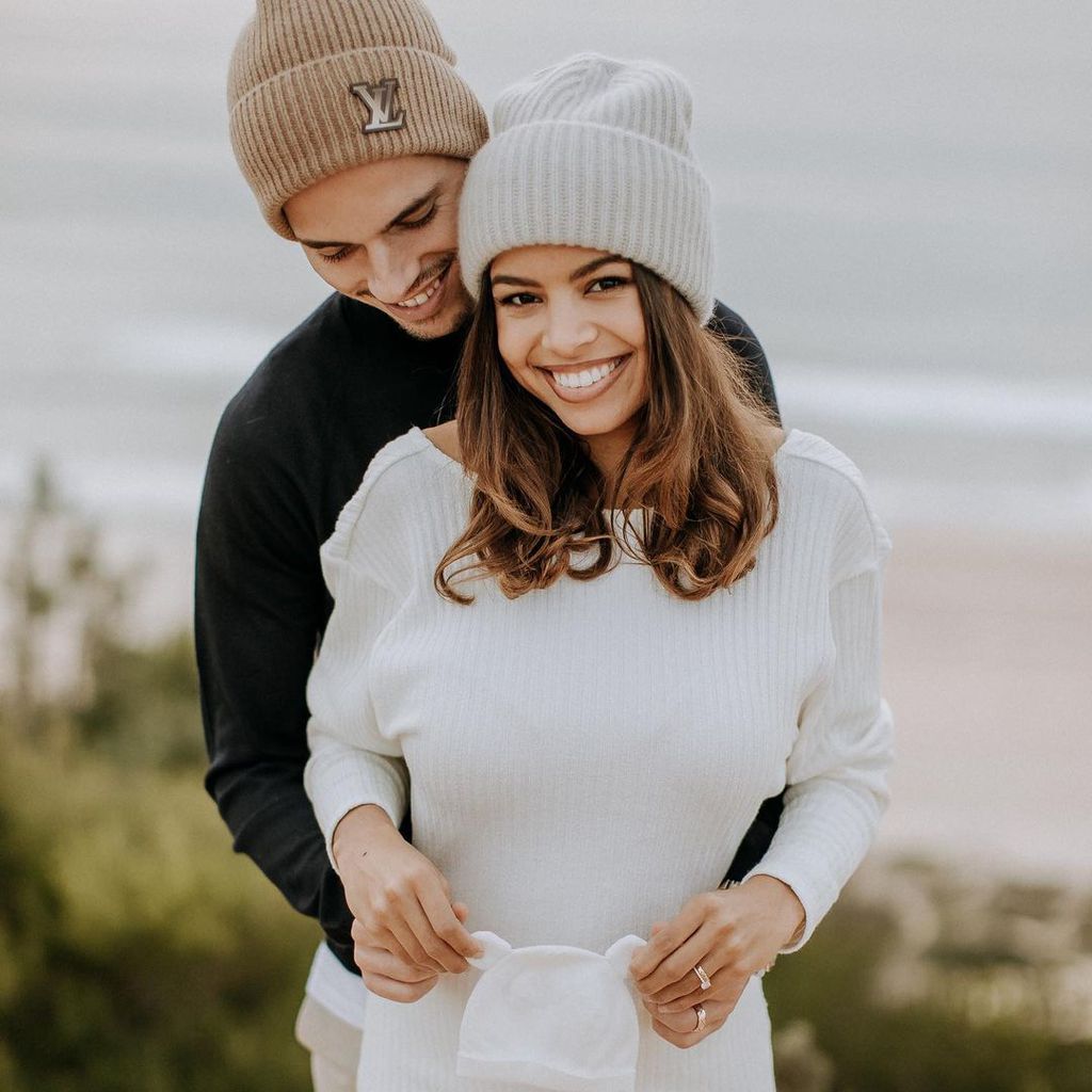 Julian Weigl und Sarah Richmond