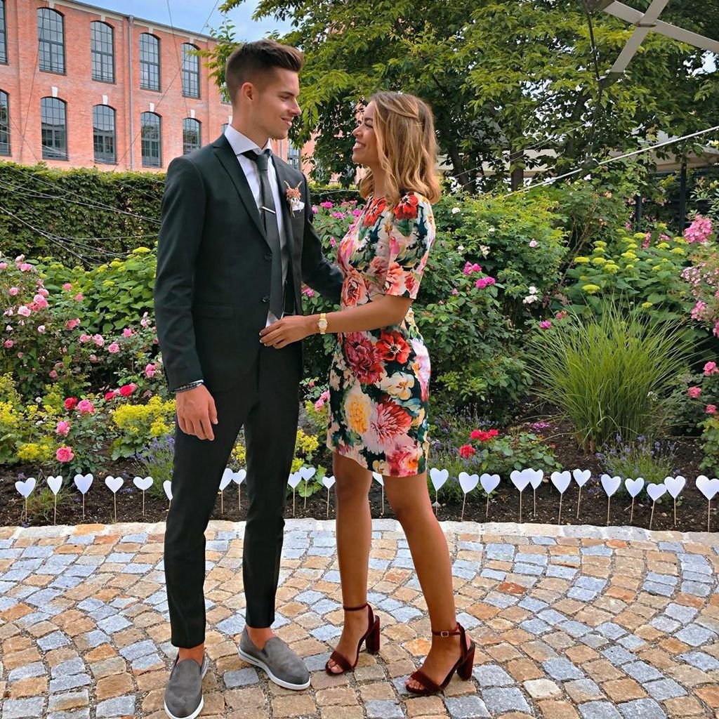 Julian Weigl und Sarah Richmond