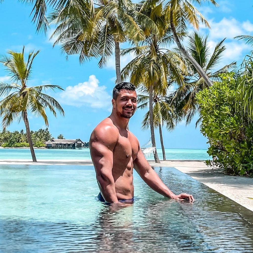Julian Zietlow im Urlaub