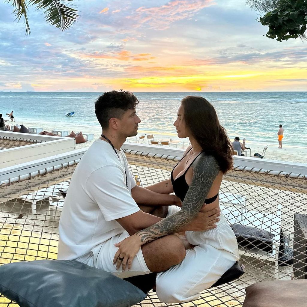 Julian Zietlow und Kate Kolosavskaia im August 2023