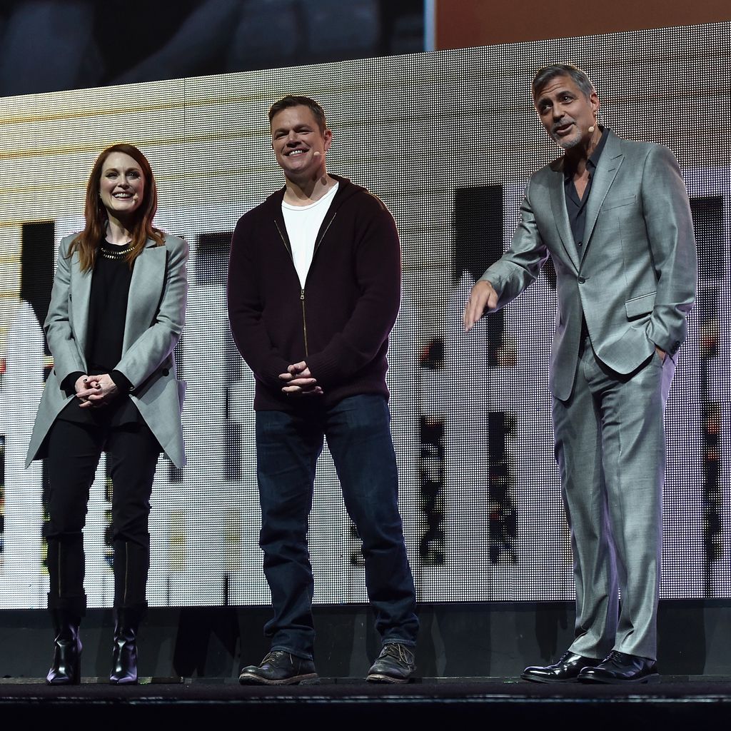 Julianne Moore, Matt Damon und George Clooney