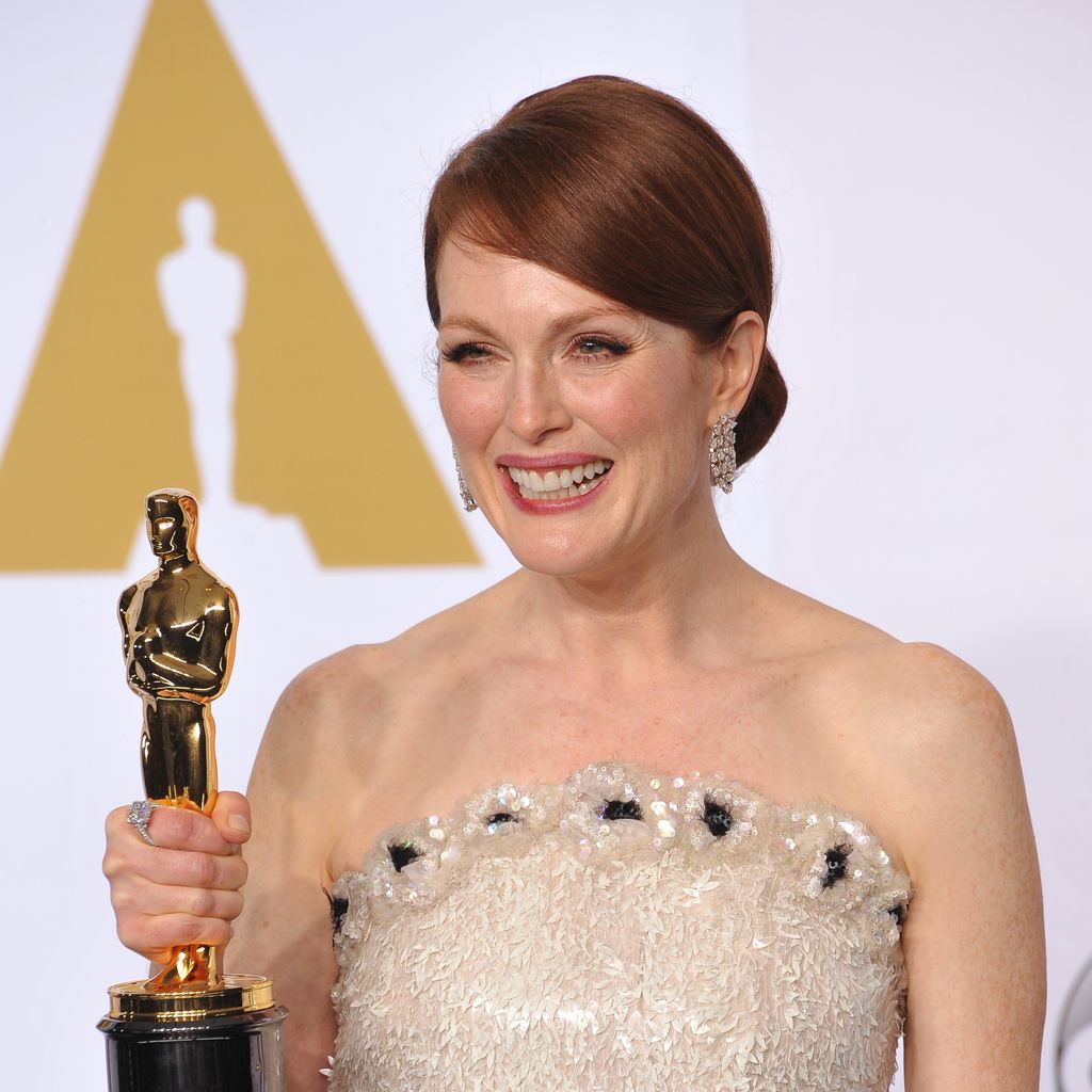 Julianne Moore im Jahr 2015 bei den Oscars