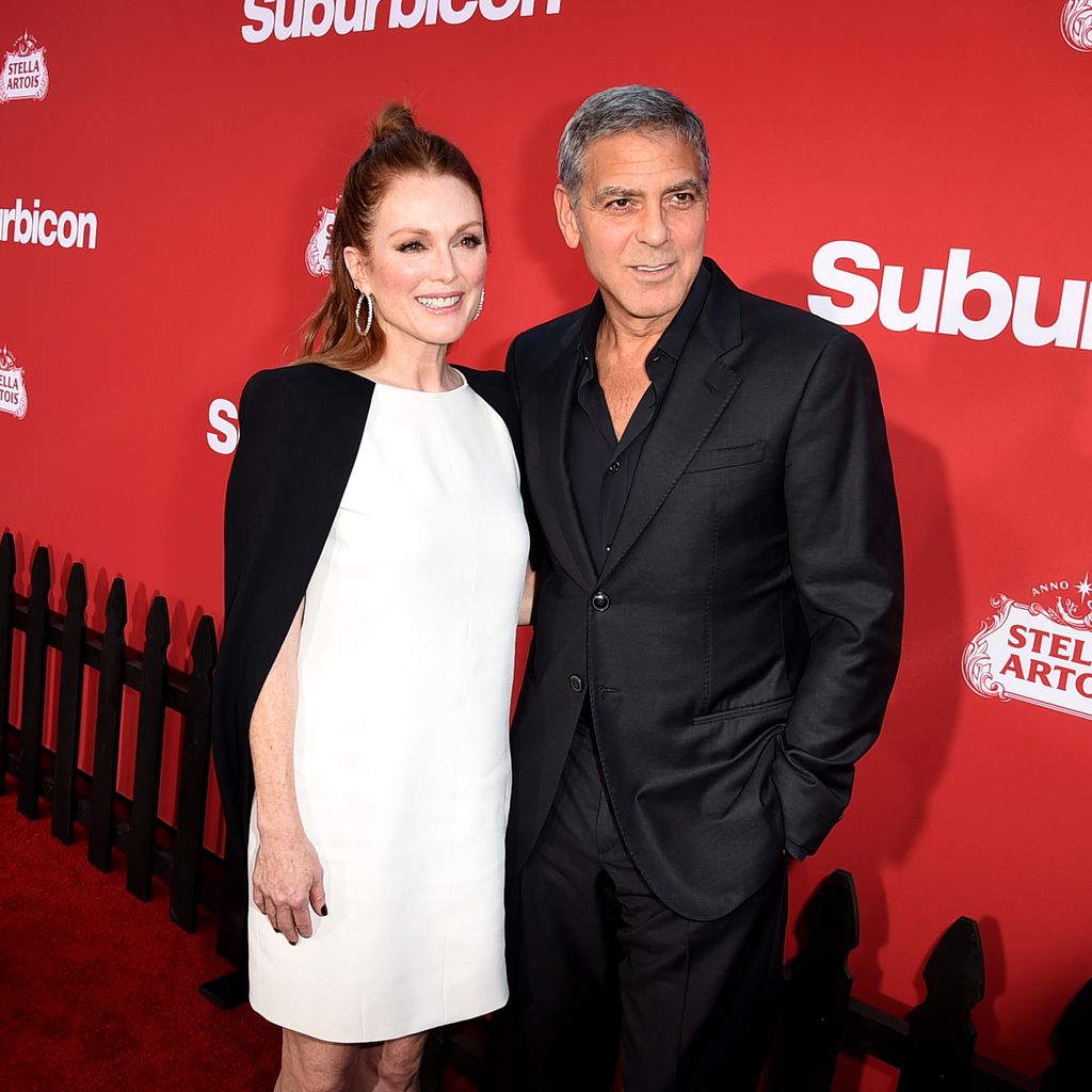 Julianne Moore und George Clooney auf der Premiere ihres Films "Suburbicon"