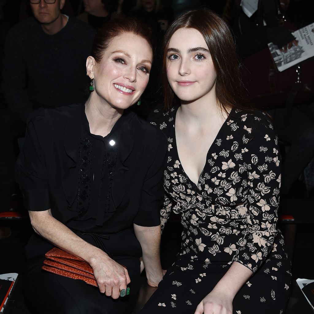 Julianne Moore mit ihrer Tochter Liv Freundlich, Schauspielerinnen