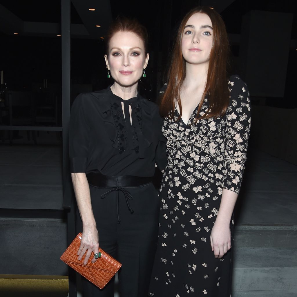 Julianne Moore und ihre Tochter Liv Freundlich 2018