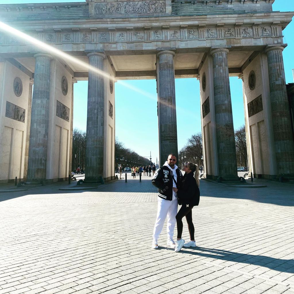 Juliano Fernandez und Sandra Janina im März 2022
